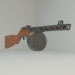 PPSh-41 3D modelo Compro - render