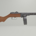 3D PPSh-41 modeli satın - render