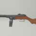 PPSh-41 3D modelo Compro - render