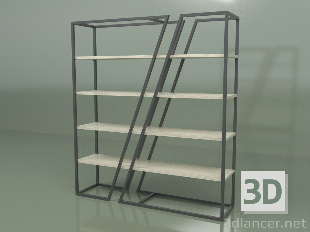 3d model Estantería R-1 - vista previa