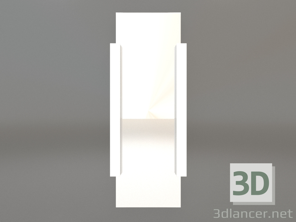 3d model Mirror ZL 07 (575х1500, white) - preview