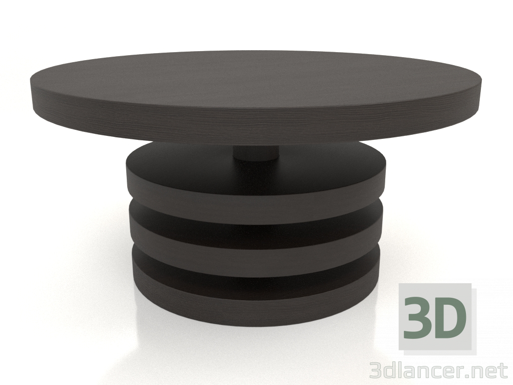 Modelo 3d Mesa de centro JT 04 (D=800x400, madeira marrom escuro) - preview