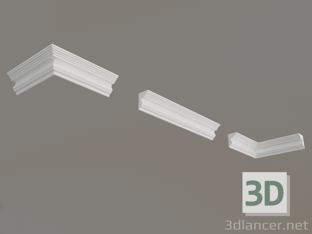 modello 3D Cornice KT-72 - anteprima