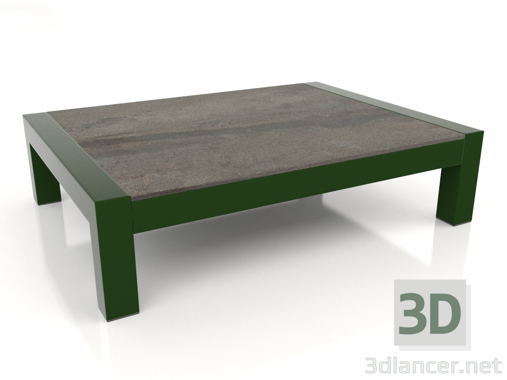 3d модель Кофейный стол (Bottle green, DEKTON Radium) – превью