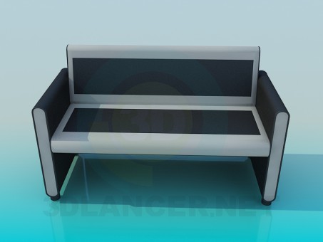 3D Modell Sofa - Vorschau