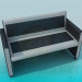 modello 3D Divano - anteprima
