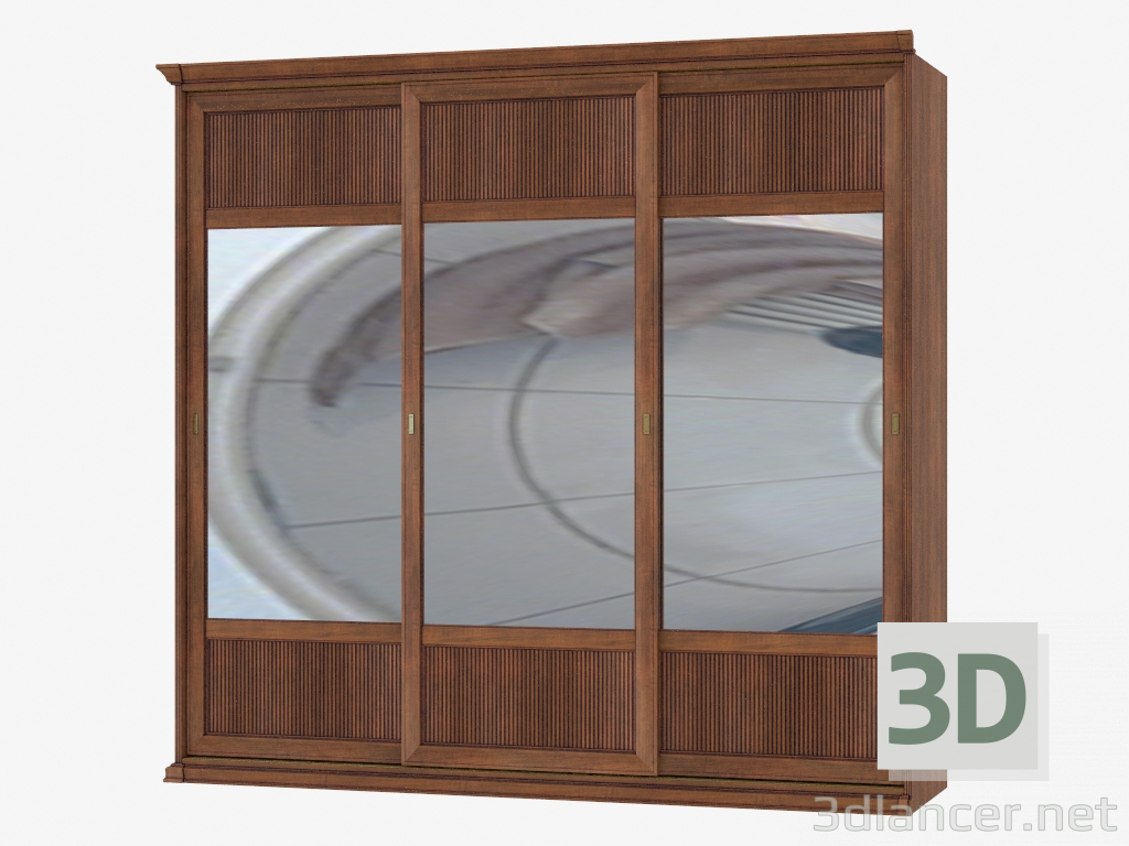 3D Modell Schiebeschrank (SH 73) - Vorschau