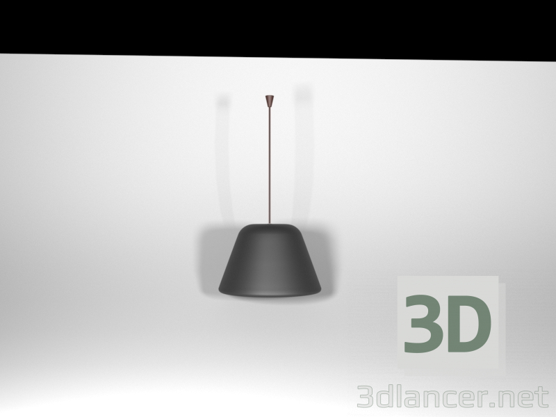 modèle 3D Lampe simple - preview