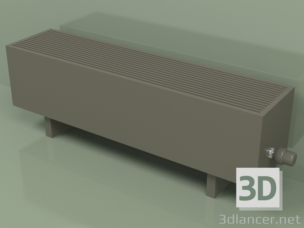 Modelo 3d Convector - Aura Basic (240x1000x236, RAL 7013) - preview