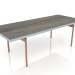 3d model Mesa de comedor (Gris azul, DEKTON Radium) - vista previa