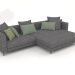 3D Modell Sofa Carol 3060 x 1080 (Galioano 03) - Vorschau