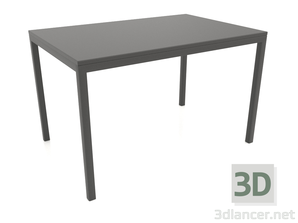 3d model Rectangular dining table (120x80x75) - preview