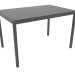 3d model Rectangular dining table (120x80x75) - preview