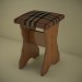 modèle 3D Tabouret - preview