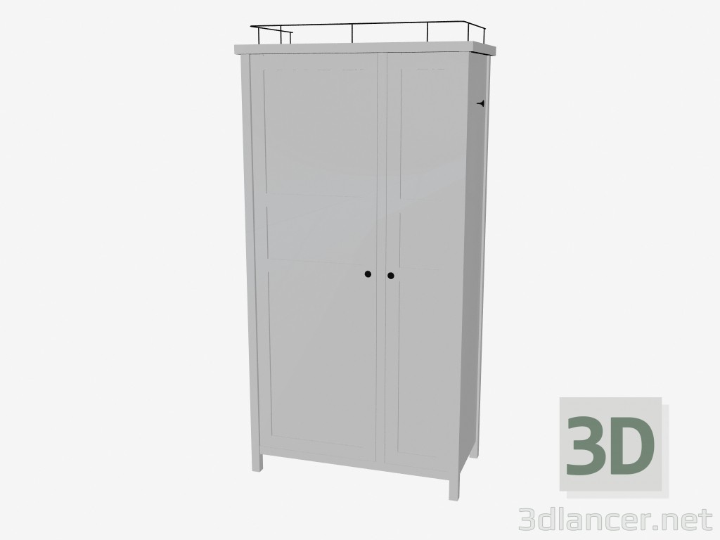 3d model Wardrobe - preview