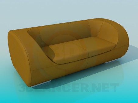 3d модель Диван – превью