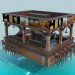 3d model Brasserie - vista previa