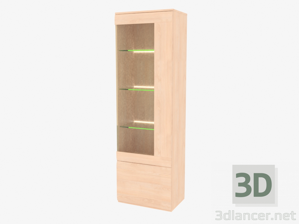 3D modeli Yan duvar panelinin elemanı (6110-16) - önizleme