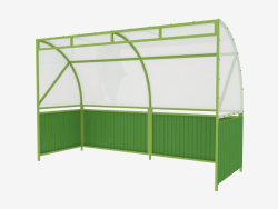 Canopy per 3 contenitori MSW (9014)