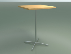 Mesa quadrada 5569 (H 105,5 - 70x70 cm, carvalho natural, LU1)