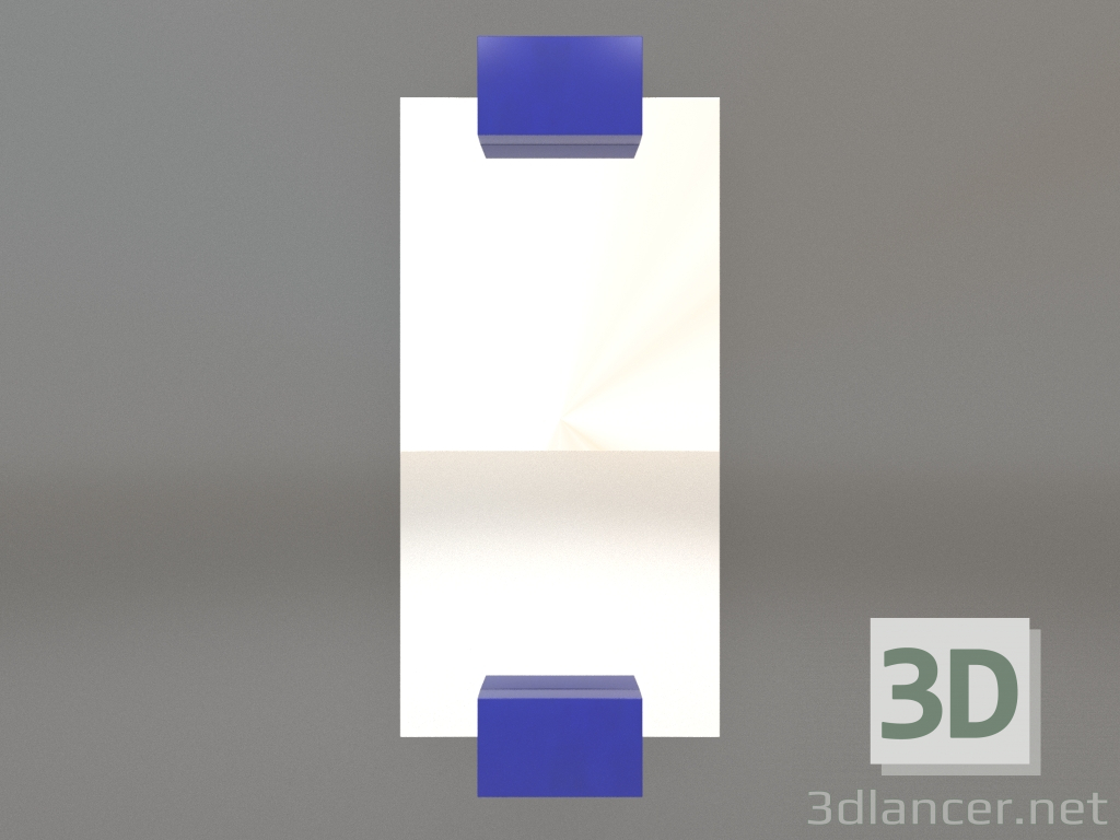 3d model Mirror ZL 07 (500х1150, blue) - preview