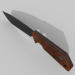 3d kitchen knife model buy - render