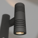 modèle 3D Lampe LGD-RAY-WALL-TWIN-R46-2x3W Warm3000 (GR, 24 deg, 230V) - preview