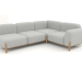 3D Modell Modulares Sofa (Komposition 27) - Vorschau