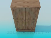 Wooden wardrobe