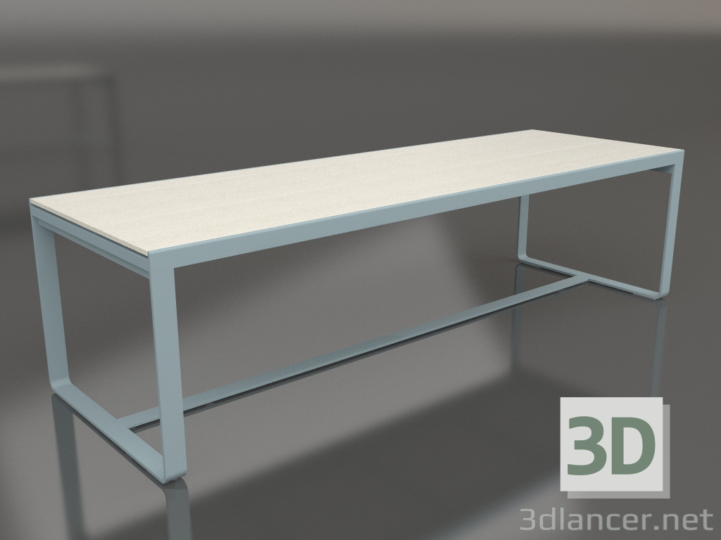 Modelo 3d Mesa de jantar 270 (DEKTON Danae, azul cinza) - preview