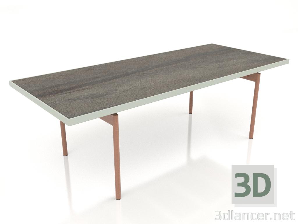 Modelo 3d Mesa de jantar (cinza cimento, DEKTON Radium) - preview