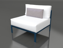 Sofa module, section 3 (Grey blue)