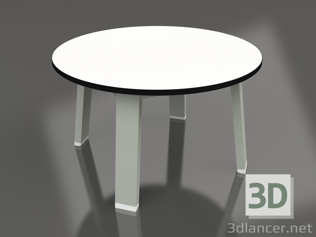 modèle 3D Table d'appoint ronde (Gris ciment, Phénolique) - preview