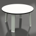 modèle 3D Table d'appoint ronde (Gris ciment, Phénolique) - preview