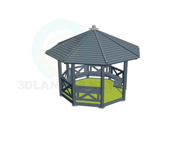 3d model Arbor - vista previa