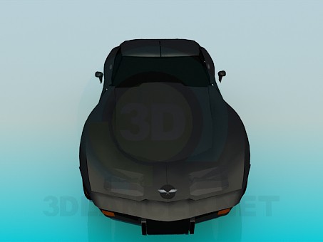 Modelo 3d Corvette 1979 - preview