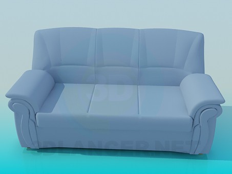 3D Modell Sofa - Vorschau