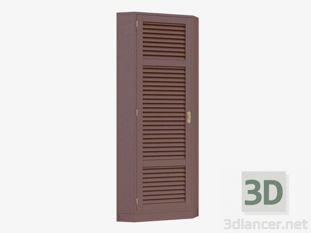 3d model Corner cabinet element - preview