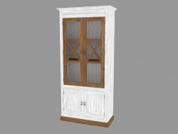 Vitrine 2D de 2 portas (PRO.030.XX 98x204x44cm)