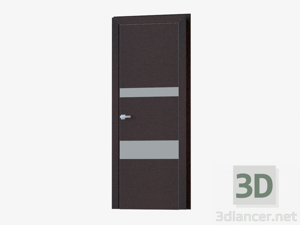 3d model Interroom door (06.31 silver mat) - preview