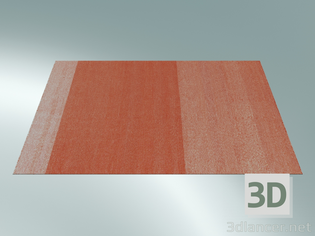 3d model Rug Varjo (170x240 cm, Tangerine) - preview