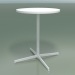 3d model Round table 5512, 5532 (H 74 - Ø 59 cm, White, V12) - preview