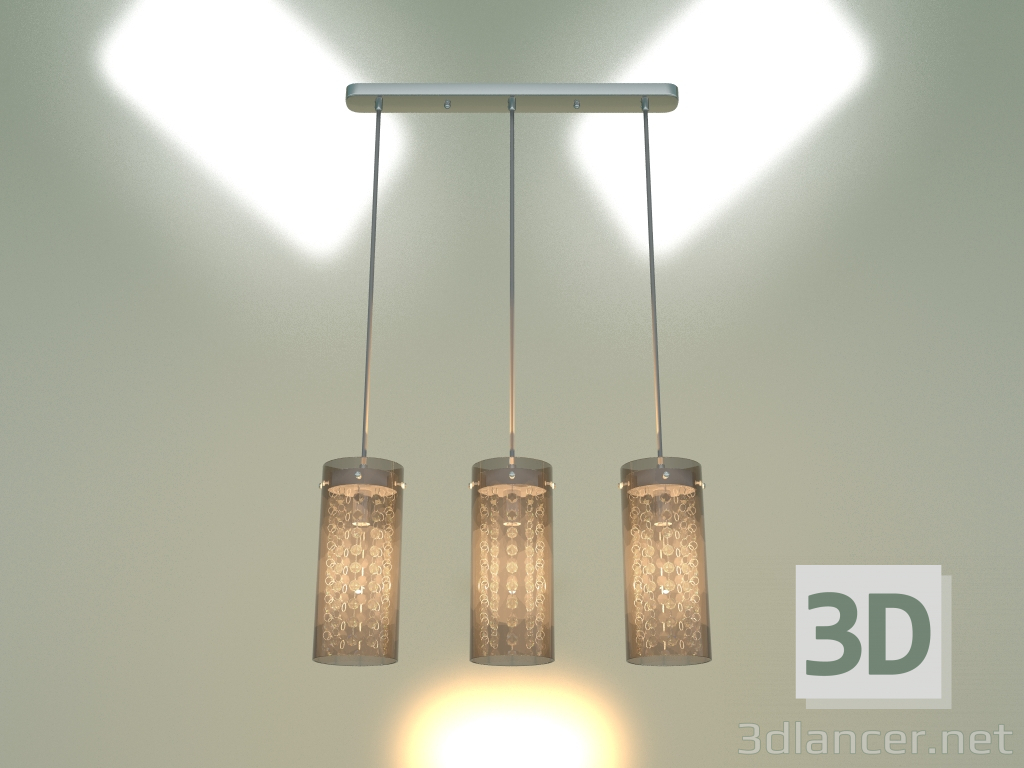 modèle 3D Suspension 1636-3 (chromé) - preview