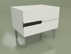 Bedside table GL 250 (White)