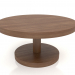 3d model Coffee table JT 022 (D=800x400, wood brown light) - preview