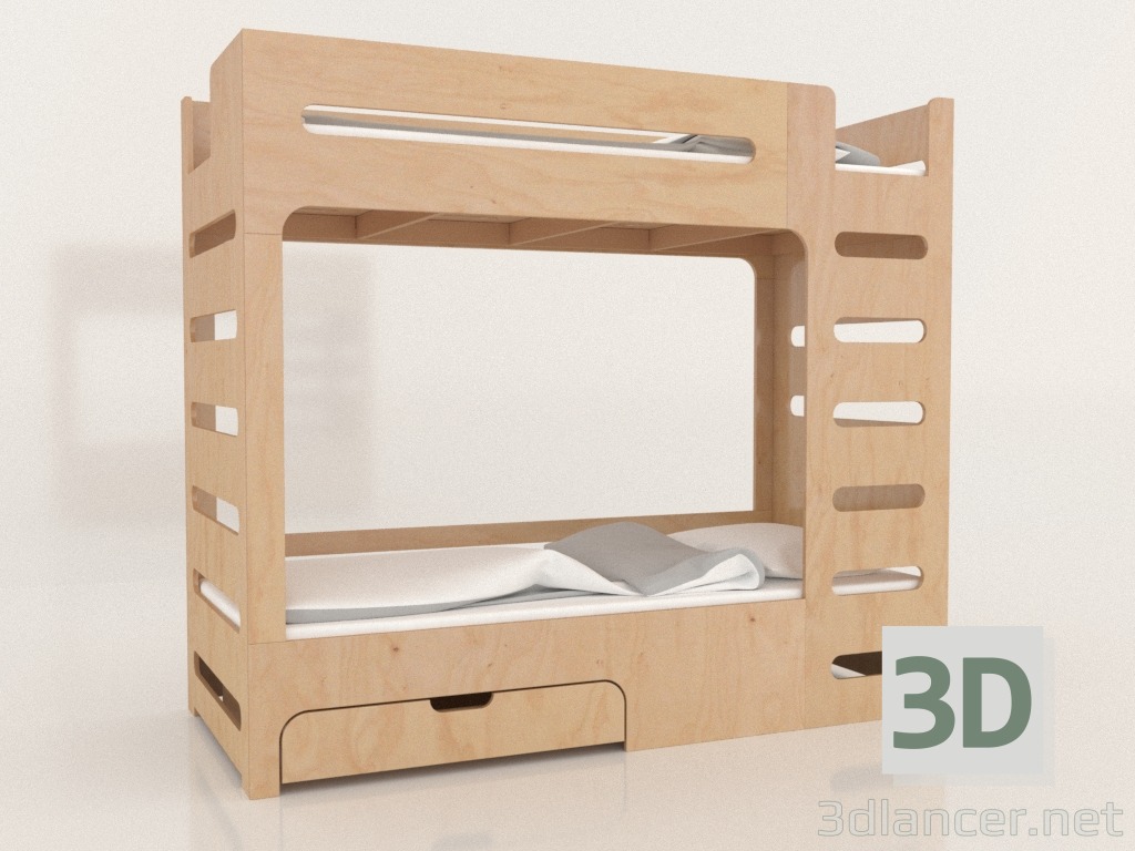 modello 3D Letto a castello MOVE ER (UVMER2) - anteprima