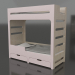 3d model Bunk bed MODE HL (UPDHL1) - preview