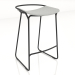 3d model The bar stool is low - preview