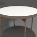 3d model Round coffee table Ø90x36 (Bronze, DEKTON Zenith) - preview