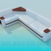 3D Modell Ecksofa - Vorschau
